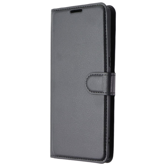 Generic Faux Leather Folio Case for Google Pixel 7 Pro - Black Cell Phone - Cases, Covers & Skins Generic - Simple Cell Bulk Wholesale Pricing - USA Seller