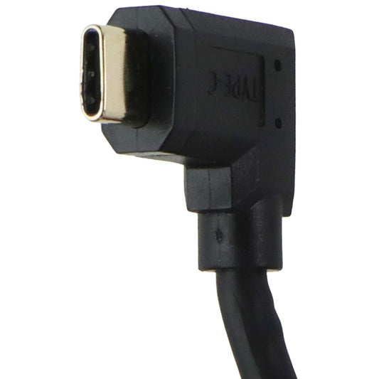 Generic Right Angle USB-C Male to USB-C Female Cable Cell Phone - Cables & Adapters Generic - Simple Cell Bulk Wholesale Pricing - USA Seller