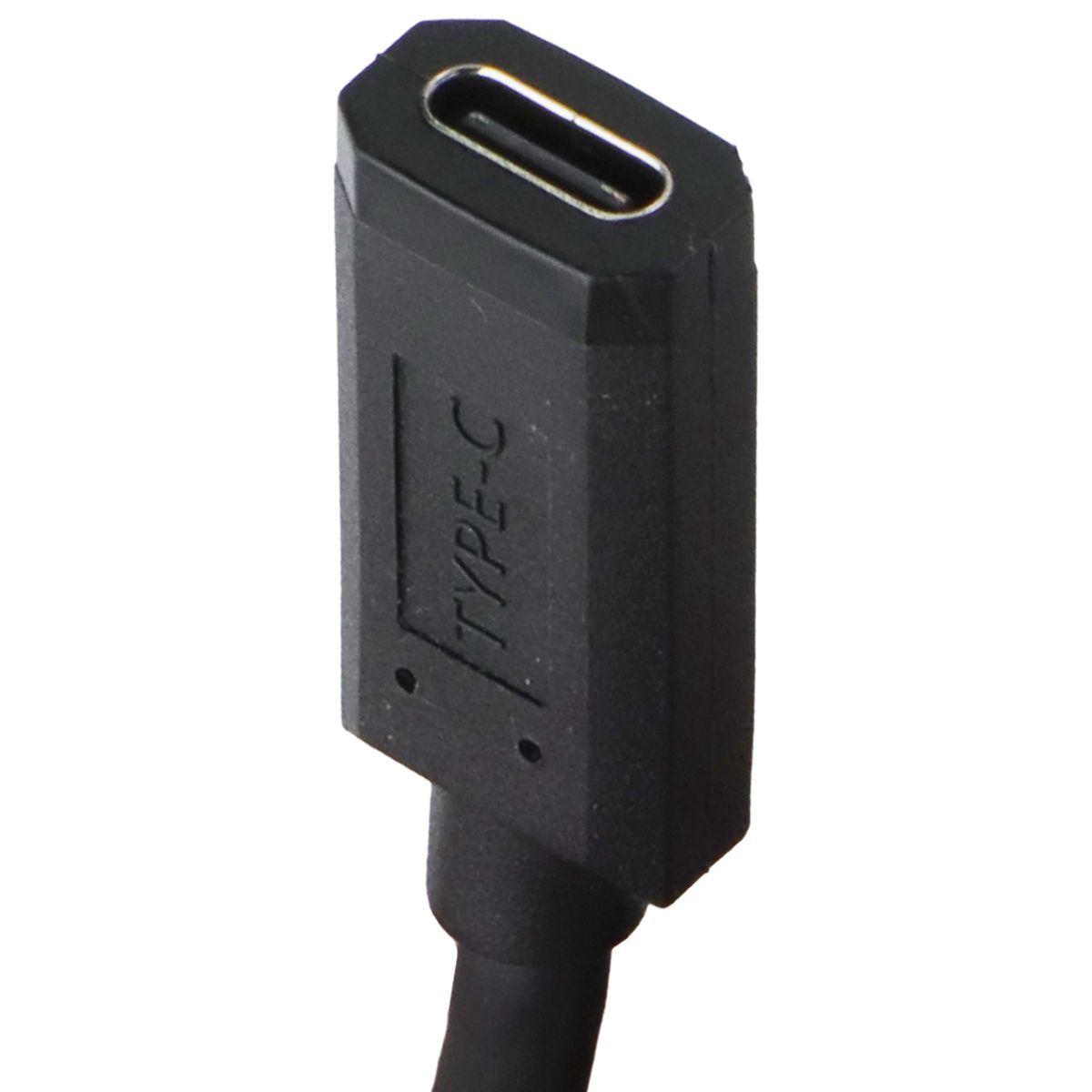 Generic Right Angle USB-C Male to USB-C Female Cable Cell Phone - Cables & Adapters Generic - Simple Cell Bulk Wholesale Pricing - USA Seller