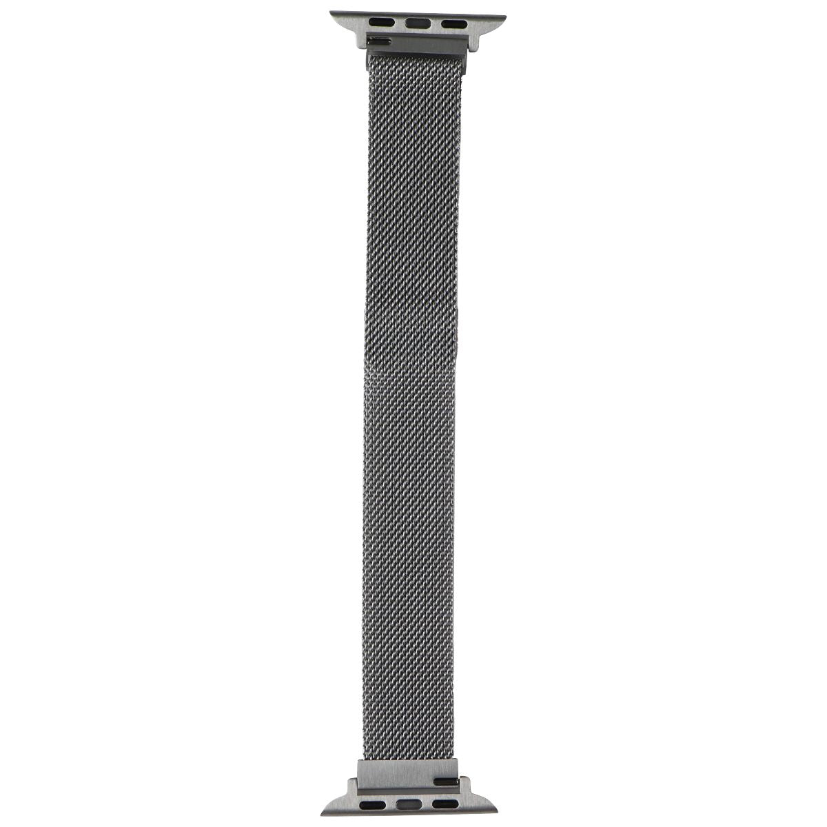 Silver Braided Loop Watch Band for Apple Watch 45/44/42mm Smart Watch Accessories - Watch Bands Generic - Simple Cell Bulk Wholesale Pricing - USA Seller