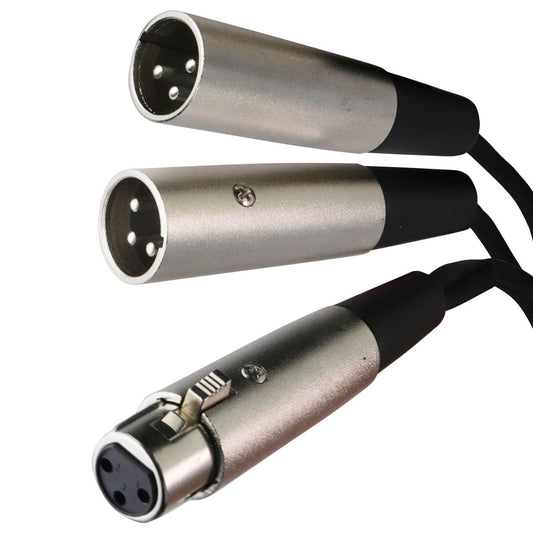 Generic (XF-2XM) XLR Female to 2 XLR Male Y-Cable TV, Video & Audio Accessories - Splitters & Combiners Generic - Simple Cell Bulk Wholesale Pricing - USA Seller