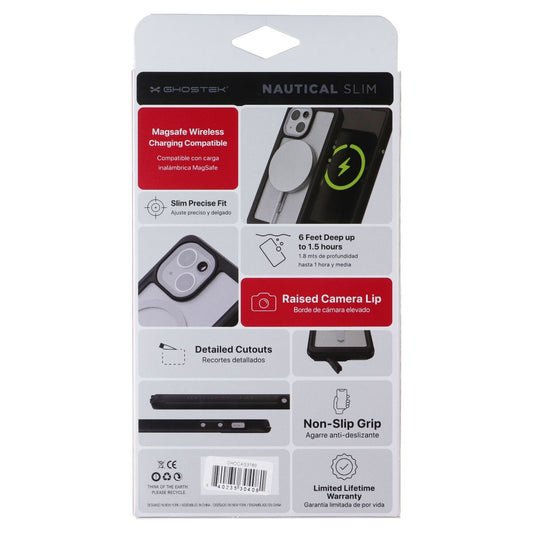 Ghostek Nautical Slim Case for MagSafe w/ Screen for iPhone 14 Pro - Black Cell Phone - Cases, Covers & Skins Ghostek - Simple Cell Bulk Wholesale Pricing - USA Seller