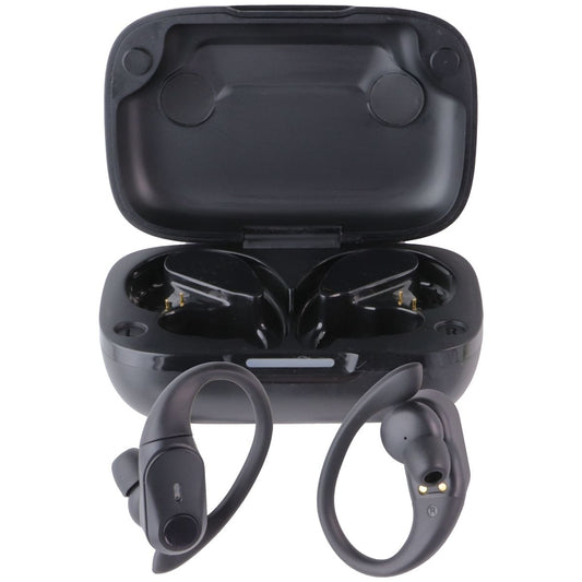 GOLREX Active Noise Cancelling Wireless Bluetooth Ear-Hook Headphones - Black Cell Phone - Headsets GOLREX - Simple Cell Bulk Wholesale Pricing - USA Seller