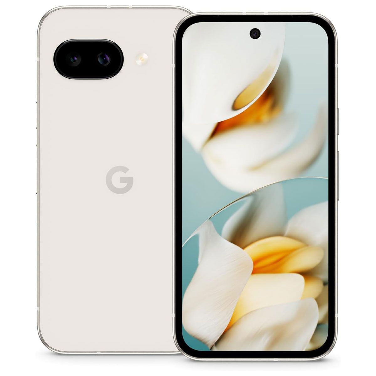 Google Pixel 9a (6.3-in) Smartphone (GXQ96) Unlocked - 128GB/Porcelain Cell Phones & Smartphones Google - Simple Cell Bulk Wholesale Pricing - USA Seller
