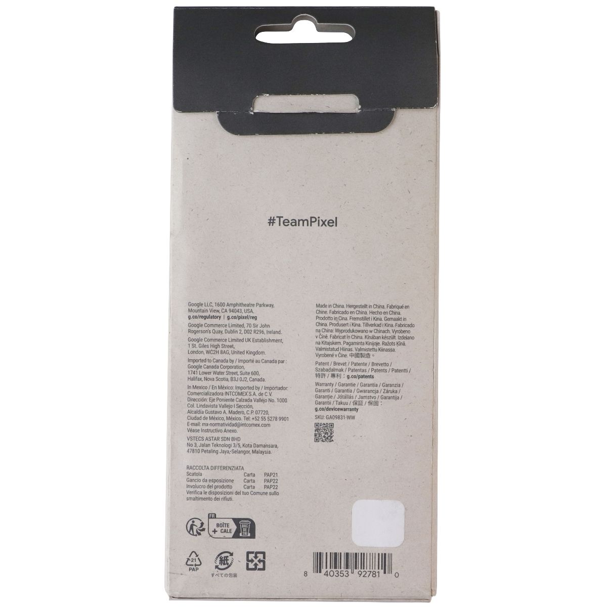 Google Silicone Case with Pixelsnap for Google Pixel 10 Pro XL - Obsidian