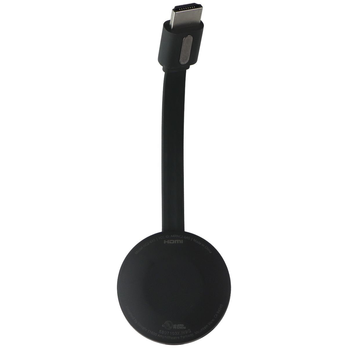 Google Chromecast (2nd Gen) HDMI Wi-Fi Media Streamer - Black (NC2-6A5) Home Multimedia - Internet & Media Streamers Google - Simple Cell Bulk Wholesale Pricing - USA Seller