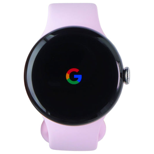 Google Pixel Watch 3 (41mm) LTE + WiFi (GBDU9) - Silver / Rose Quartz Sport Band Smart Watches Google - Simple Cell Bulk Wholesale Pricing - USA Seller