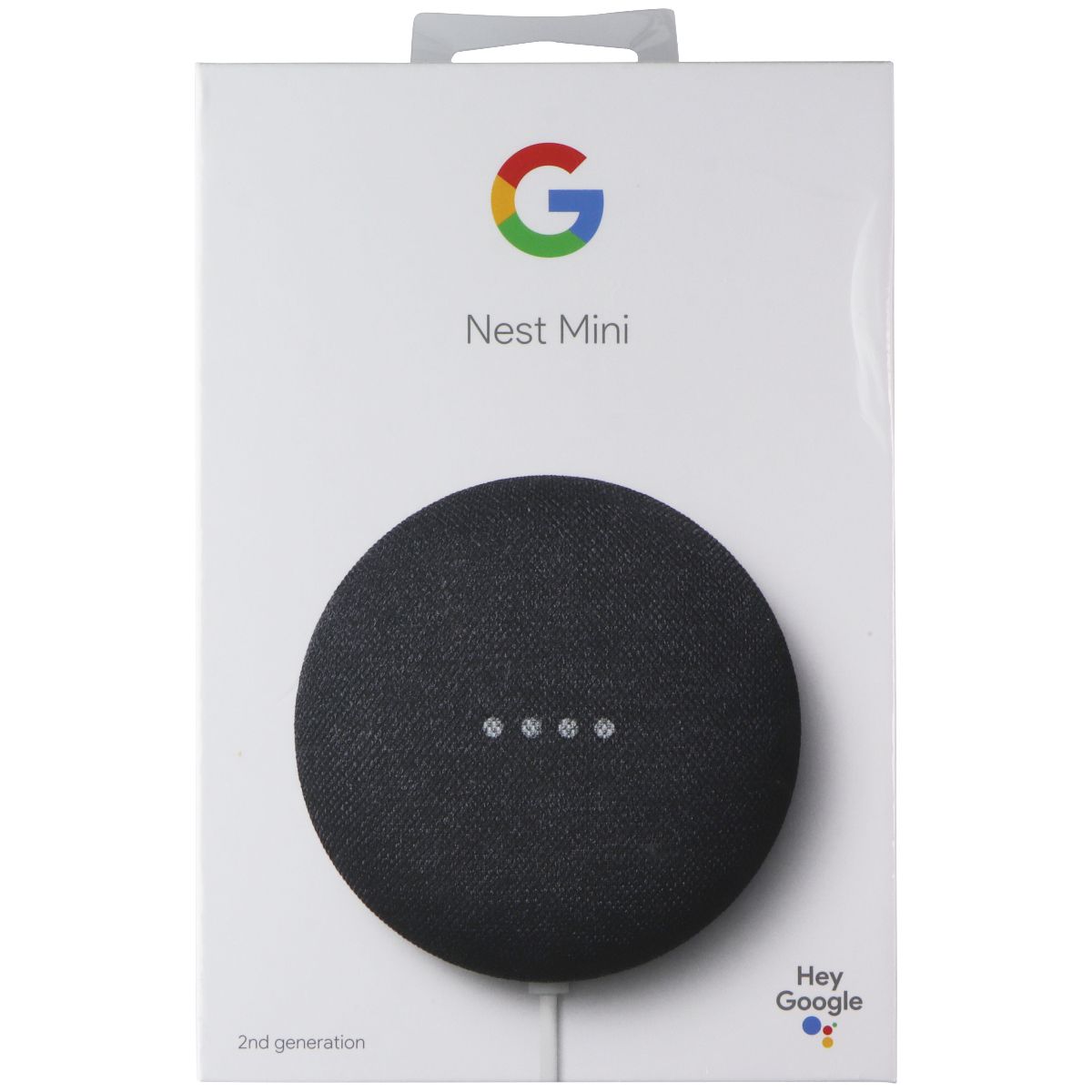 Google Nest Mini (2nd Gen) Smart Speaker with Google Assistant - Charcoal iPod, Audio Player Accessories - Audio Docks & Mini Speakers Google - Simple Cell Bulk Wholesale Pricing - USA Seller