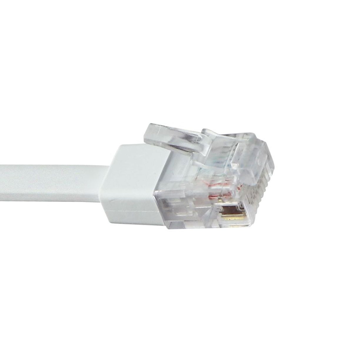 Google 6 Foot Ethernet Cable RJ45 Gigabit Flat Network Cord - White (E321011) Computer/Network - Ethernet Cables (RJ-45, 8P8C) Google - Simple Cell Bulk Wholesale Pricing - USA Seller