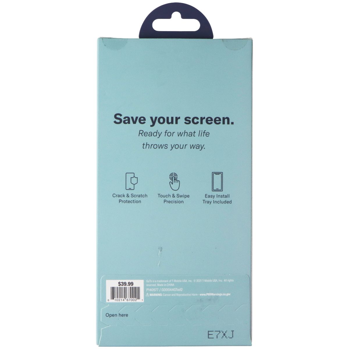 GoTo Tempered Glass Screen Protector for Apple iPhone 11 / XR Cell Phone - Screen Protectors GoTo - Simple Cell Bulk Wholesale Pricing - USA Seller