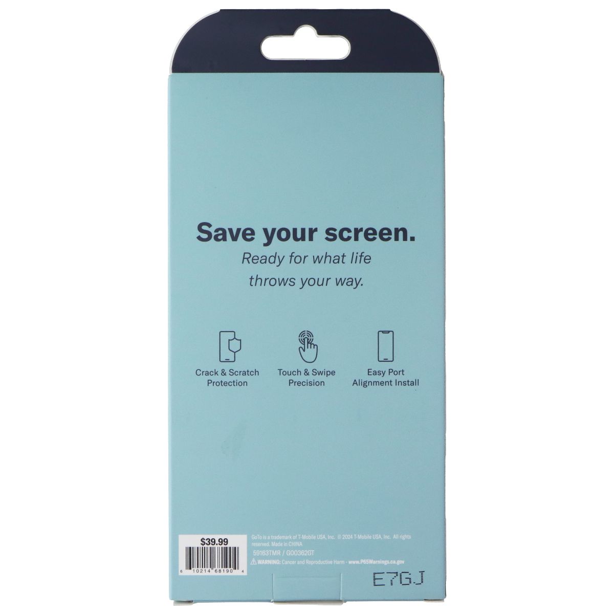 GoTo Tempered Glass Screen Protector for Google Pixel 9 Pro XL Cell Phone - Screen Protectors GoTo - Simple Cell Bulk Wholesale Pricing - USA Seller