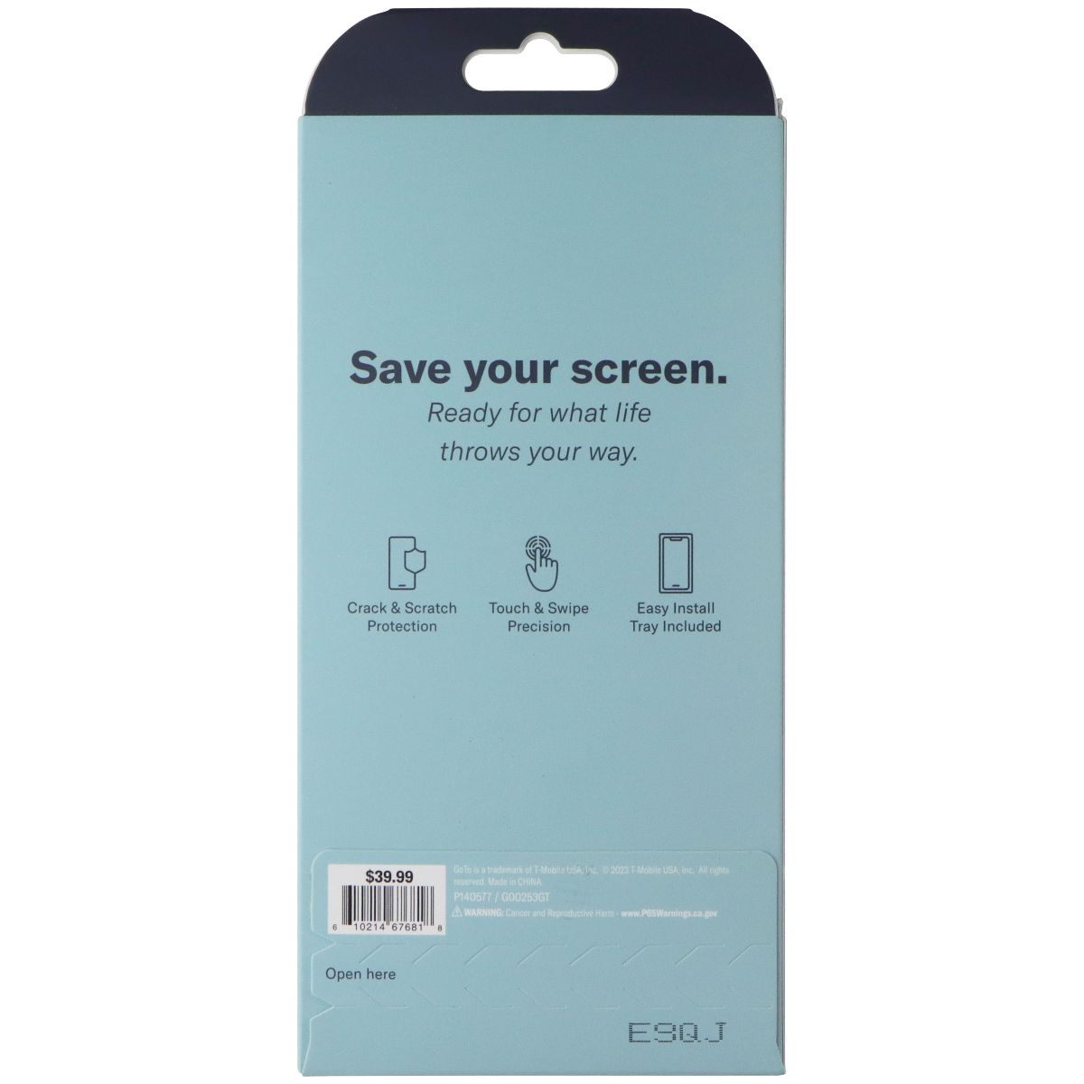 GoTo Tempered Glass Screen Protector for Samsung Galaxy S23 Cell Phone - Screen Protectors GoTo - Simple Cell Bulk Wholesale Pricing - USA Seller