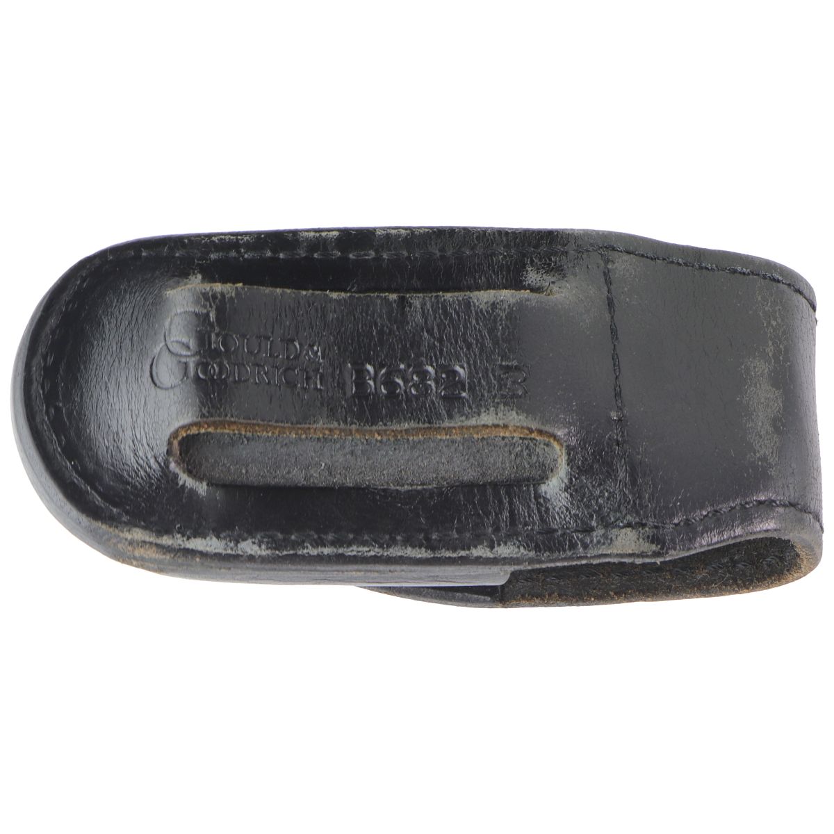 Gould & Goodrich B682 3 Original Leather Holster Pouch for Belts - Black Other Sporting Goods Gould & Goodrich - Simple Cell Bulk Wholesale Pricing - USA Seller