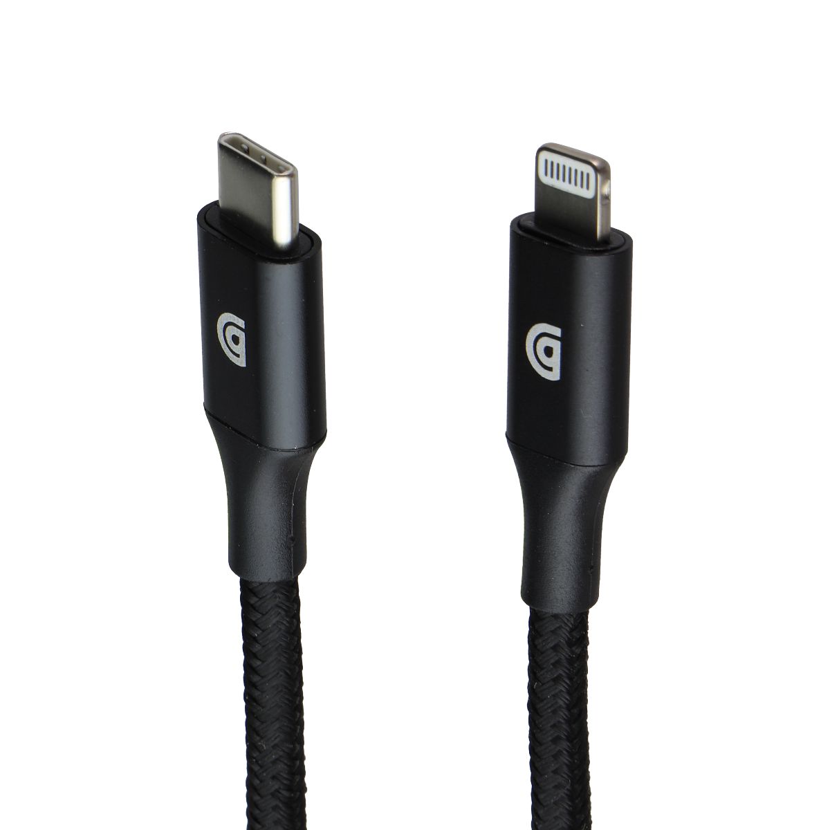 Griffin (5-Ft) Braided USB-C to Lightning 8-Pin MFI Cable for iPhone - Black Cell Phone - Cables & Adapters Griffin - Simple Cell Bulk Wholesale Pricing - USA Seller