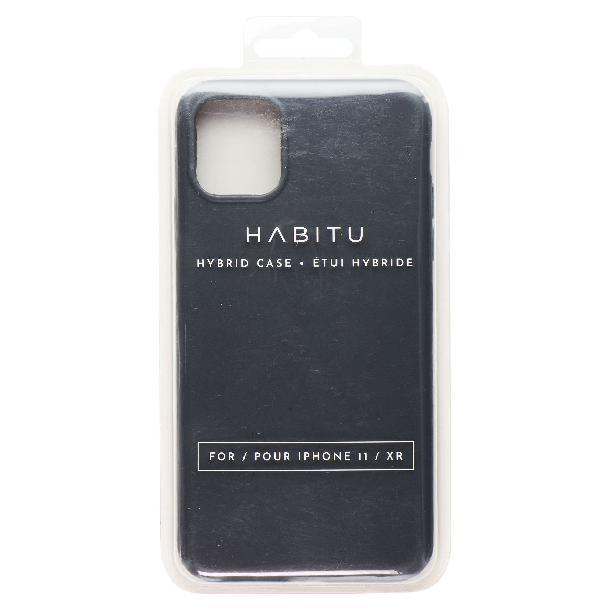 Habitu Hybrid Case for Apple iPhone 11 and iPhone XR - Gray Cell Phone - Cases, Covers & Skins Habitu - Simple Cell Bulk Wholesale Pricing - USA Seller