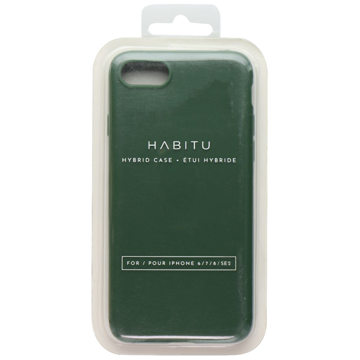 Habitu Hybrid Slim Protective Case for Apple iPhone SE (2nd Gen)/8/7/6 - Green Cell Phone - Cases, Covers & Skins Habitu - Simple Cell Bulk Wholesale Pricing - USA Seller