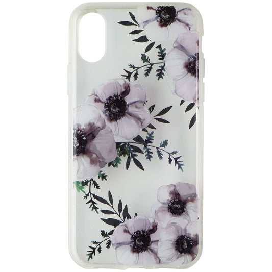 Habitu Floral Series Case for Apple iPhone X - Floral Design/Clear (HHWIX) Cell Phone - Cases, Covers & Skins Habitu - Simple Cell Bulk Wholesale Pricing - USA Seller