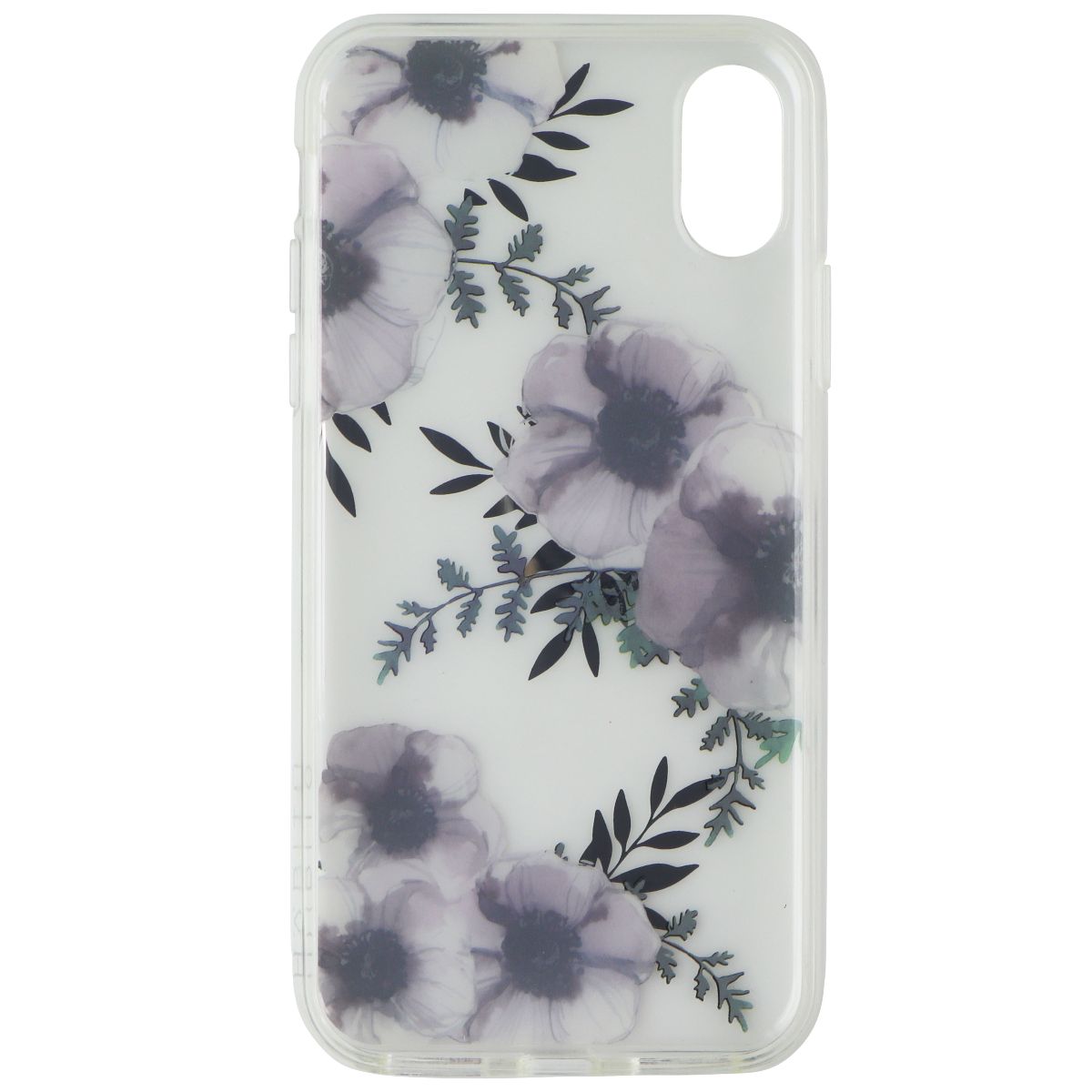 Habitu Floral Series Case for Apple iPhone X - Floral Design/Clear (HHWIX) Cell Phone - Cases, Covers & Skins Habitu - Simple Cell Bulk Wholesale Pricing - USA Seller