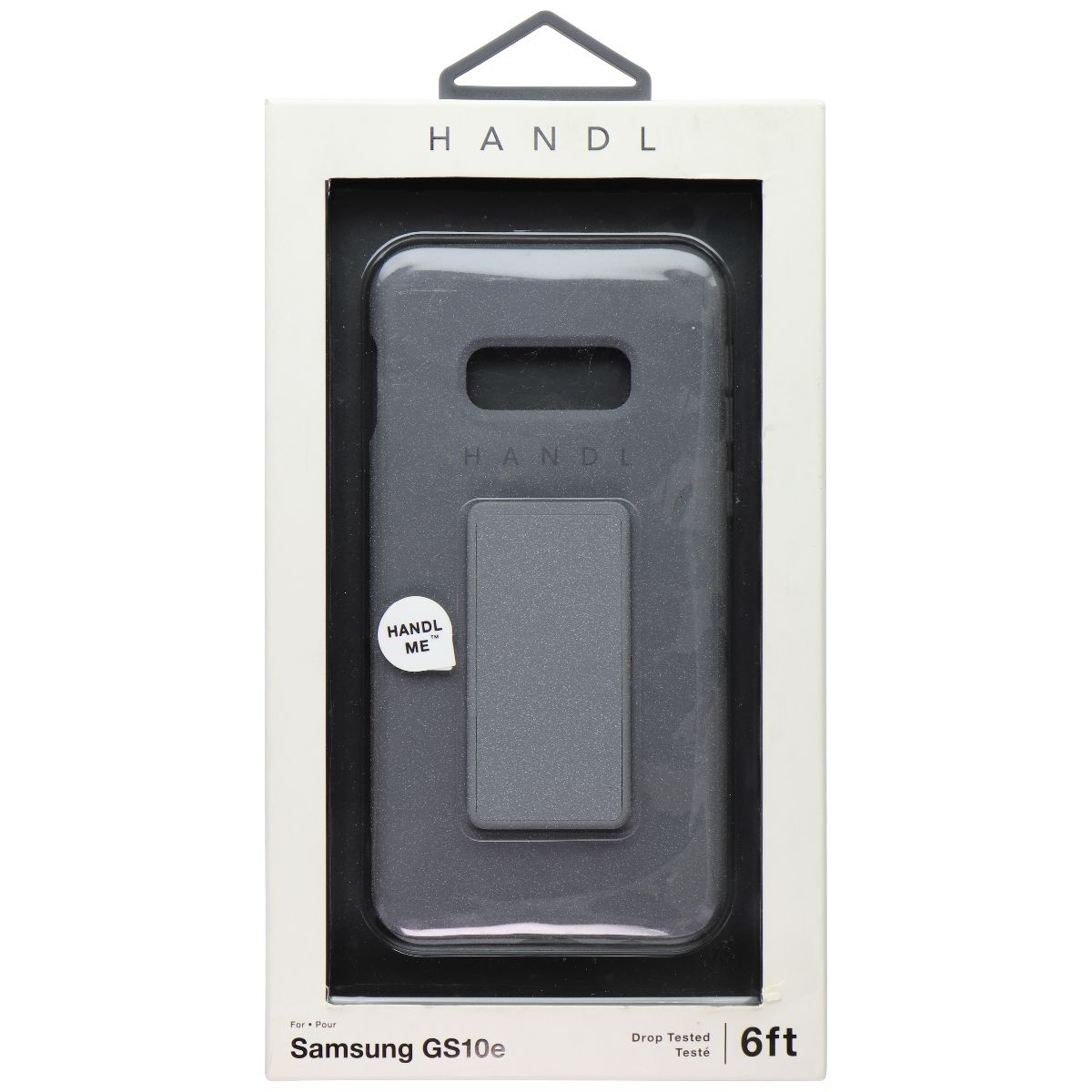 HANDL Slim Case with Handle Grip for Samsung Galaxy S10e - Gray Cell Phone - Cases, Covers & Skins HANDL - Simple Cell Bulk Wholesale Pricing - USA Seller