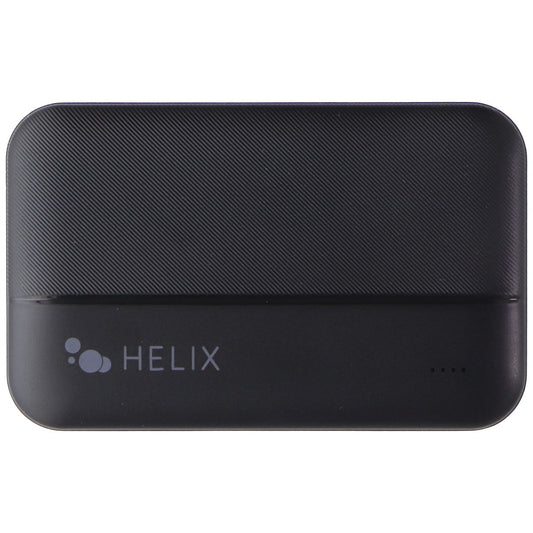 Helix 5,000 mAh Power Bank with Dual USB-A Ports & USB-C - Black Cell Phone - Chargers & Cradles Helix - Simple Cell Bulk Wholesale Pricing - USA Seller