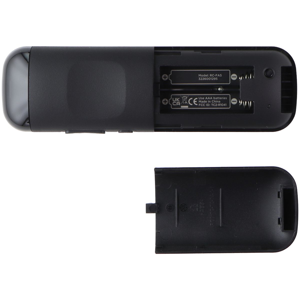 Hisense Remote Control (RC-FA5) w/ Netflix/Disney+/AppleTV+/HBOMax Keys - Black