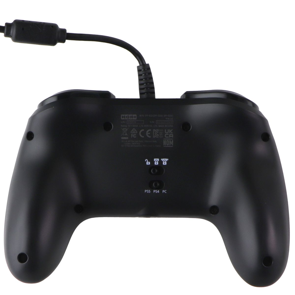 HORI Fighting Commander OCTA Wired Tournament Fightpad for PS5/PS4/PC - Black Gaming/Console - Controllers & Attachments Hori - Simple Cell Bulk Wholesale Pricing - USA Seller