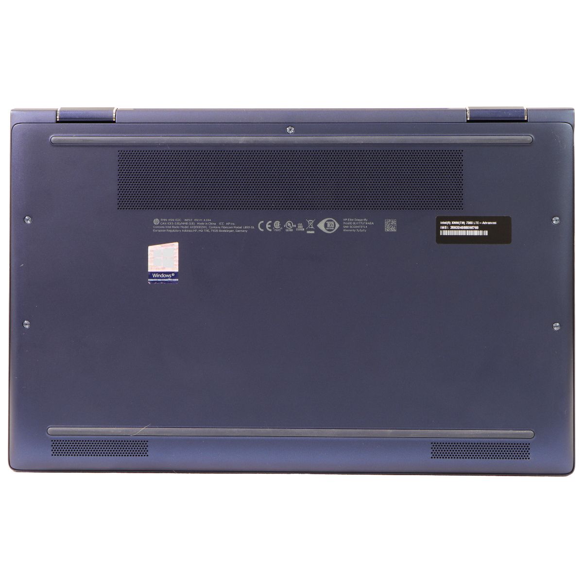 HP (13.3-in) Elite Dragonfly 8UY77UT FHD Touch i7-8665U/256GB/16GB/10 Pro - Blue Laptops - PC Laptops & Netbooks HP - Simple Cell Bulk Wholesale Pricing - USA Seller