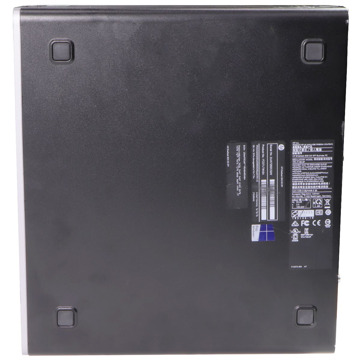 HP EliteDesk 800 G3 Small Form Factor Business PC i5-6500/256GB SSD/8GB/10 Home PC Desktops & All-In-Ones HP - Simple Cell Bulk Wholesale Pricing - USA Seller