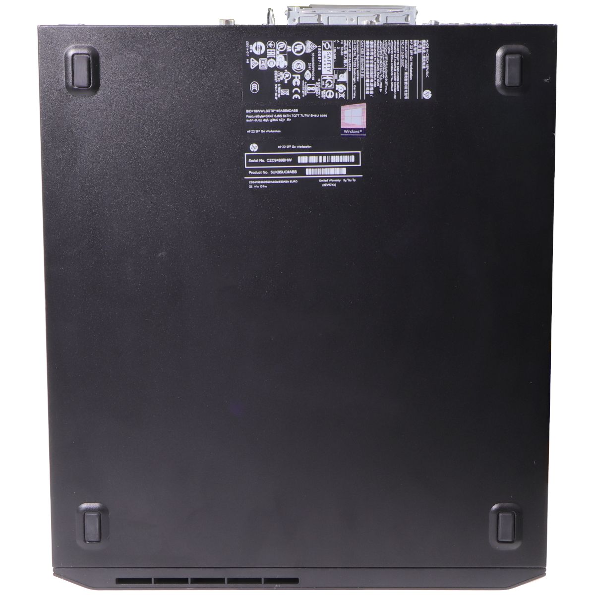 HP Z2 SFF G4 Workstation (F113-SF-250C) Intel i5-8500/500GB HDD/8GB/Win 10 Home PC Desktops & All-In-Ones HP - Simple Cell Bulk Wholesale Pricing - USA Seller