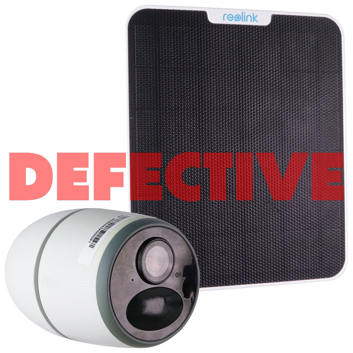 Reolink Go Ultra Smart 4K 4G Battery Camera and Solar Panel 2 - White