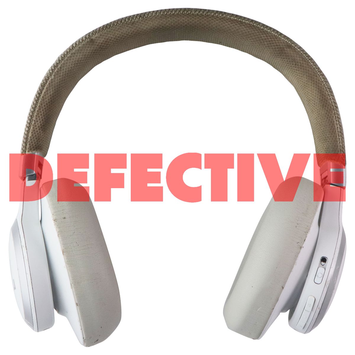 JBL Live 660NC Wireless Over-ear Noise Cancelling headphones - White Portable Audio - Headphones JBL - Simple Cell Bulk Wholesale Pricing - USA Seller