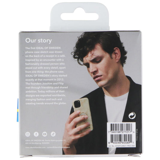 IDEAL OF SWEDEN Printed Case for Apple AirPods Pro 2/1- Black Thunder Marble iPod, Audio Player Accessories - Cases, Covers & Skins iDeal of Sweden - Simple Cell Bulk Wholesale Pricing - USA Seller