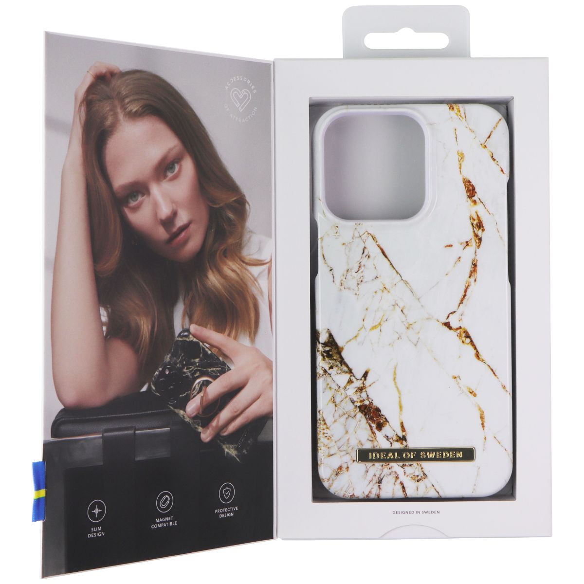 iDeal of Sweden Fashion Case for Apple iPhone 13 Pro - Carrara Gold Cell Phone - Cases, Covers & Skins iDeal of Sweden - Simple Cell Bulk Wholesale Pricing - USA Seller