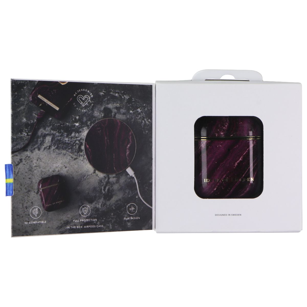 iDeal of Sweden Case for AirPods 1st Gen & 2nd Gen - Golden Plum iPod, Audio Player Accessories - Cases, Covers & Skins iDeal of Sweden - Simple Cell Bulk Wholesale Pricing - USA Seller