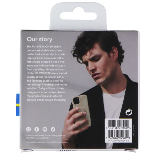 iDeal of Sweden Case for AirPods 1st Gen & 2nd Gen - Black Thunder Marble iPod, Audio Player Accessories - Cases, Covers & Skins iDeal of Sweden - Simple Cell Bulk Wholesale Pricing - USA Seller