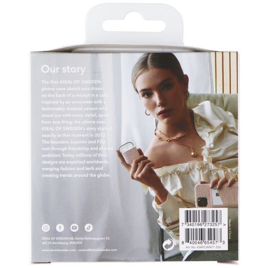 iDeal of Sweden Case for AirPods 1st Gen & 2nd Gen - Scarlet Croco iPod, Audio Player Accessories - Cases, Covers & Skins iDeal of Sweden - Simple Cell Bulk Wholesale Pricing - USA Seller