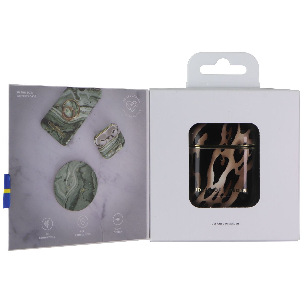 IDEAL OF SWEDEN AirPods Case for AirPods 1st Gen / 2nd Gen - Iconic Leopard iPod, Audio Player Accessories - Cases, Covers & Skins iDeal of Sweden - Simple Cell Bulk Wholesale Pricing - USA Seller