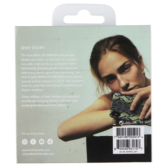 iDeal of Sweden Protective Case for AirPods 1st Gen & 2nd Gen - Jet Black Croco iPod, Audio Player Accessories - Cases, Covers & Skins iDeal of Sweden - Simple Cell Bulk Wholesale Pricing - USA Seller