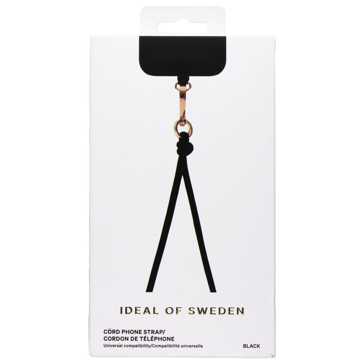 Ideal of Sweden Hands-Free Wrist Strap for Phone Cases - Black Cell Phone - Other Accessories iDeal of Sweden - Simple Cell Bulk Wholesale Pricing - USA Seller