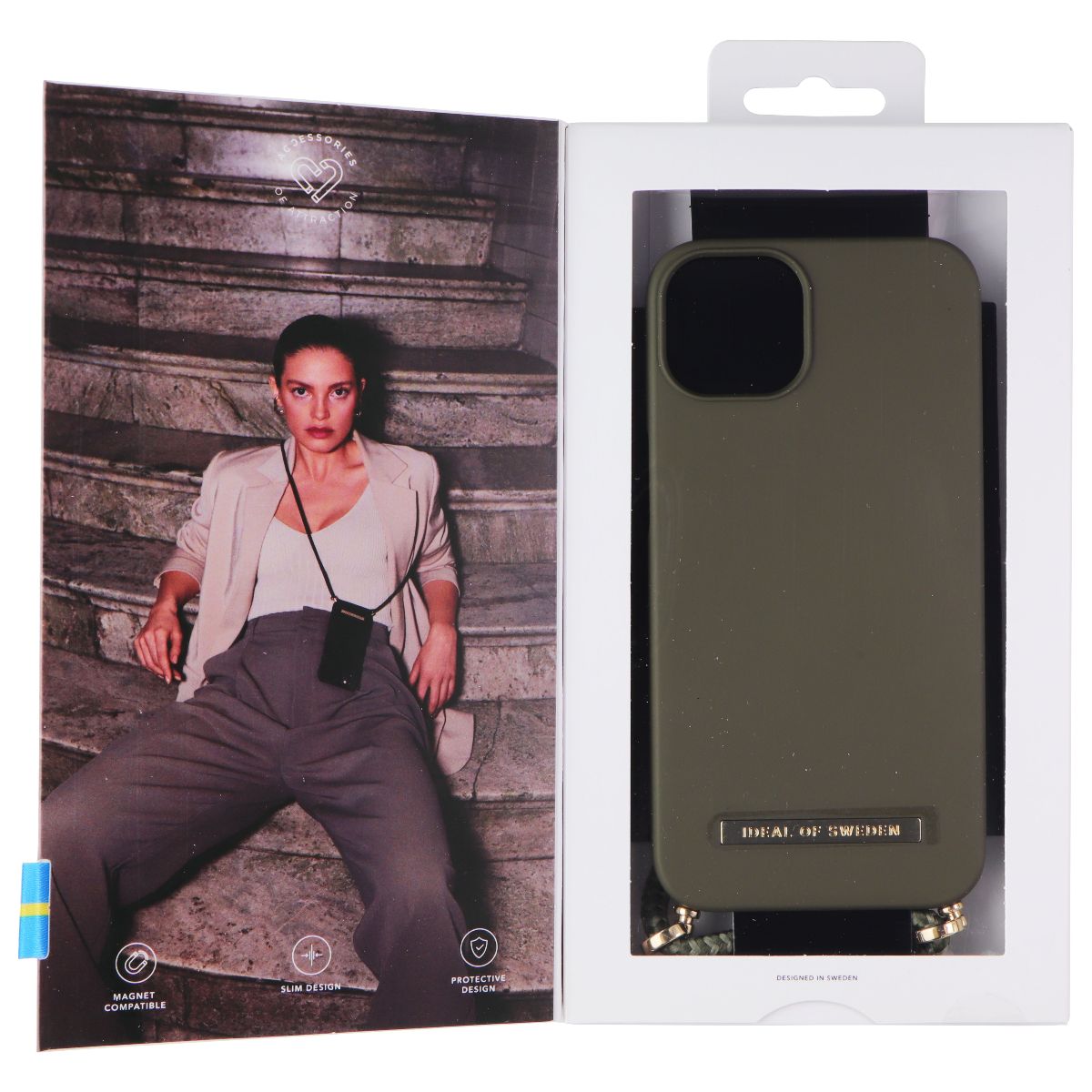 iDeal of Sweden Ordinary Necklace Case for Apple iPhone 13 - Cool Khaki Cell Phone - Cases, Covers & Skins iDeal of Sweden - Simple Cell Bulk Wholesale Pricing - USA Seller