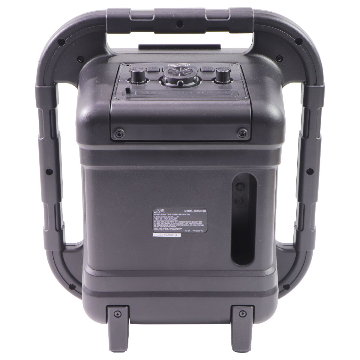 iLive (ISBW519B) Water Resistant Wireless Tailgate Speaker - Black Portable Audio & Headphones - Portable Stereos, Boomboxes iLive - Simple Cell Bulk Wholesale Pricing - USA Seller