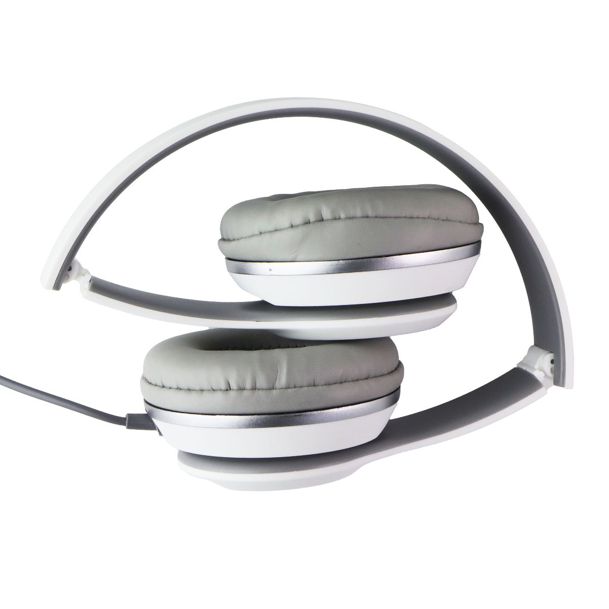 iLive 3.5mm Wired On-Ear Folding Headphones - White (IAH57W) Portable Audio - Headphones iLive - Simple Cell Bulk Wholesale Pricing - USA Seller