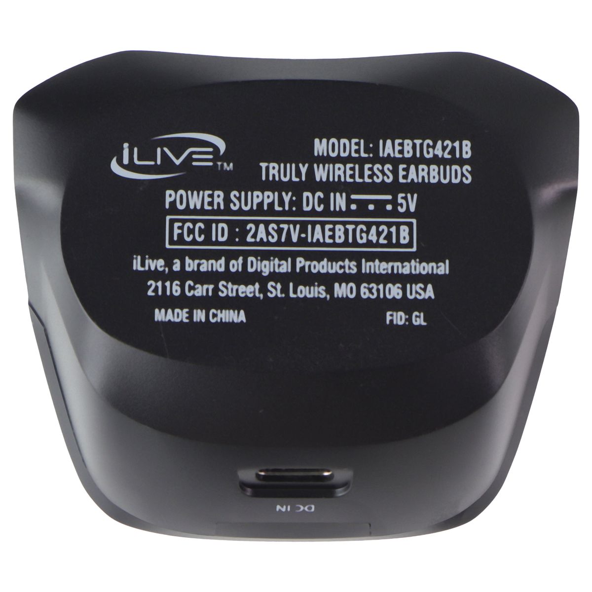 iLive Truly Wireless ENC Gaming Earbuds - Black (IAEBTG421B)