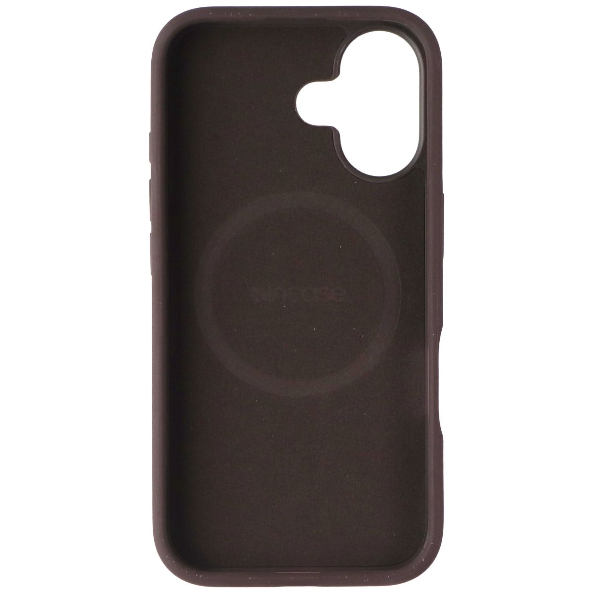 Incase ICON Case for MagSafe for Apple iPhone 16 - Cocoa Pebbled Leather Cell Phone - Cases, Covers & Skins Incase - Simple Cell Bulk Wholesale Pricing - USA Seller