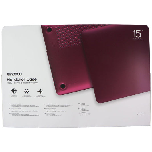 Incase Hardshell Case for MacBook Pro Retina 15in Retina Display - Pink Sapphire Computer Accessories - Laptop Cases & Bags Incase - Simple Cell Bulk Wholesale Pricing - USA Seller