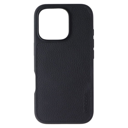 Incase ICON Case for MagSafe for iPhone 16 Pro - Obsidian Pebbled Plant Leather