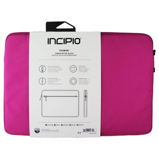 Incipio Padded Nylon Sleeve for Microsoft Surface Pro 4 - Pink Computer Accessories - Laptop Cases & Bags Incipio - Simple Cell Bulk Wholesale Pricing - USA Seller