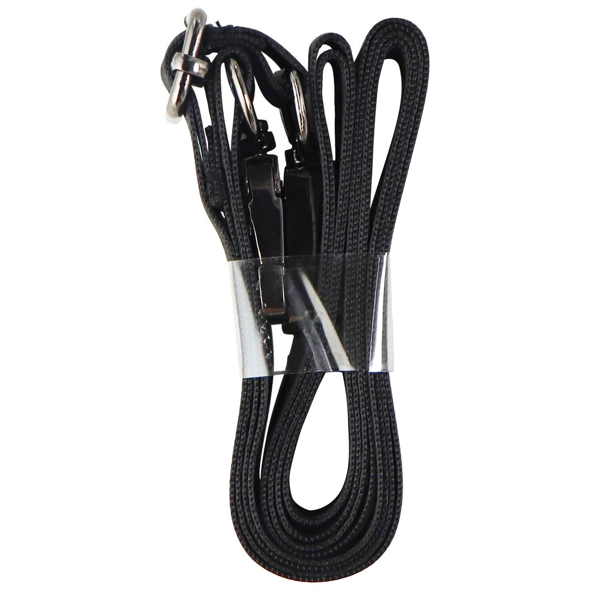 Nylon Pouch Holster Case & Neck Lanyard for Large Size Smartphones & More - Blk Cell Phone - Cases, Covers & Skins IPC Print - Simple Cell Bulk Wholesale Pricing - USA Seller