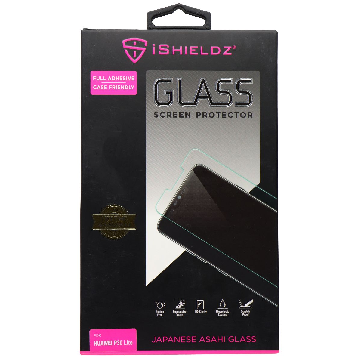 iShieldz Tempered Glass Screen Protector for Huawei P30 Lite - Clear Cell Phone - Screen Protectors iShieldz - Simple Cell Bulk Wholesale Pricing - USA Seller