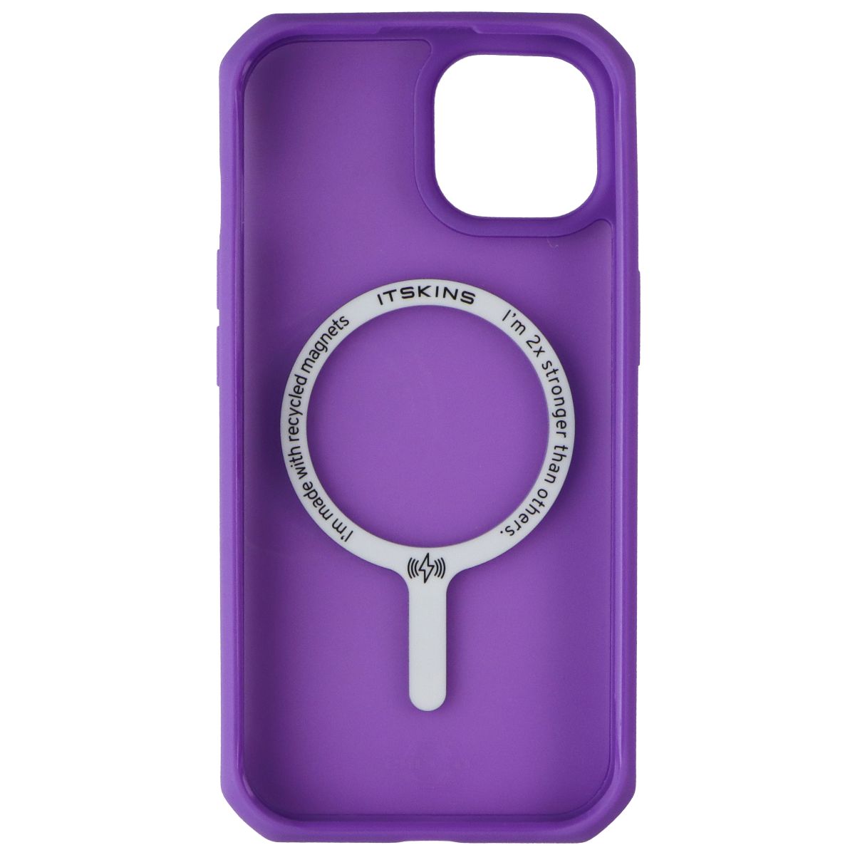 ITSKINS Hybrid_R Frost Case for MagSafe for iPhone 15/14 - Deep Purple Cell Phone - Cases, Covers & Skins ITSKINS - Simple Cell Bulk Wholesale Pricing - USA Seller